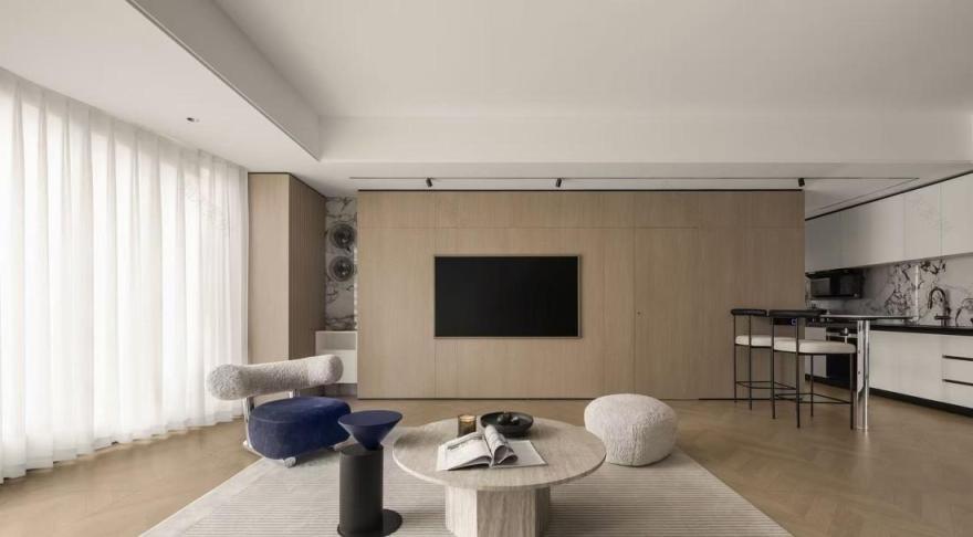 克莱因蓝|极简空间的色彩叙事丨中国广州丨吴伟强,朱敏杰-18