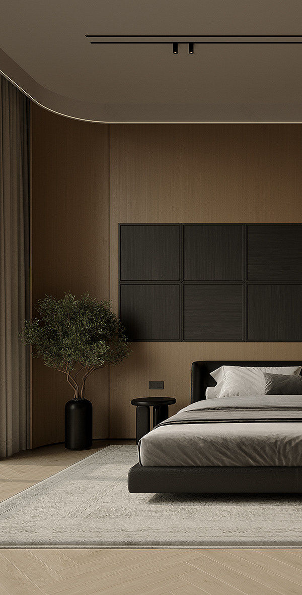 主卧设计项目丨Mohammed Yossef-15