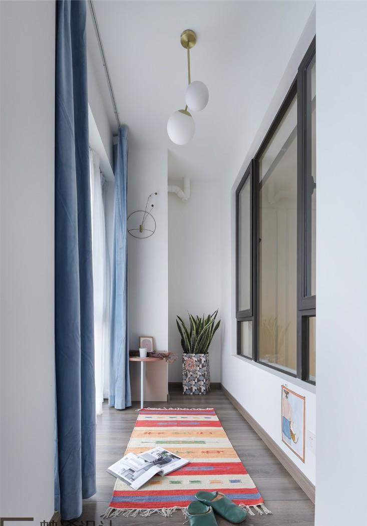 梵浠设计丨公寓丨温暖北欧风家居空间-40