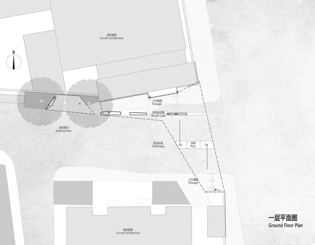 白色七巧板·上海华东师大一村小区入口微更新丨中国上海丨上海中森建筑与工程设计顾问有限公司止境设计工作室-49