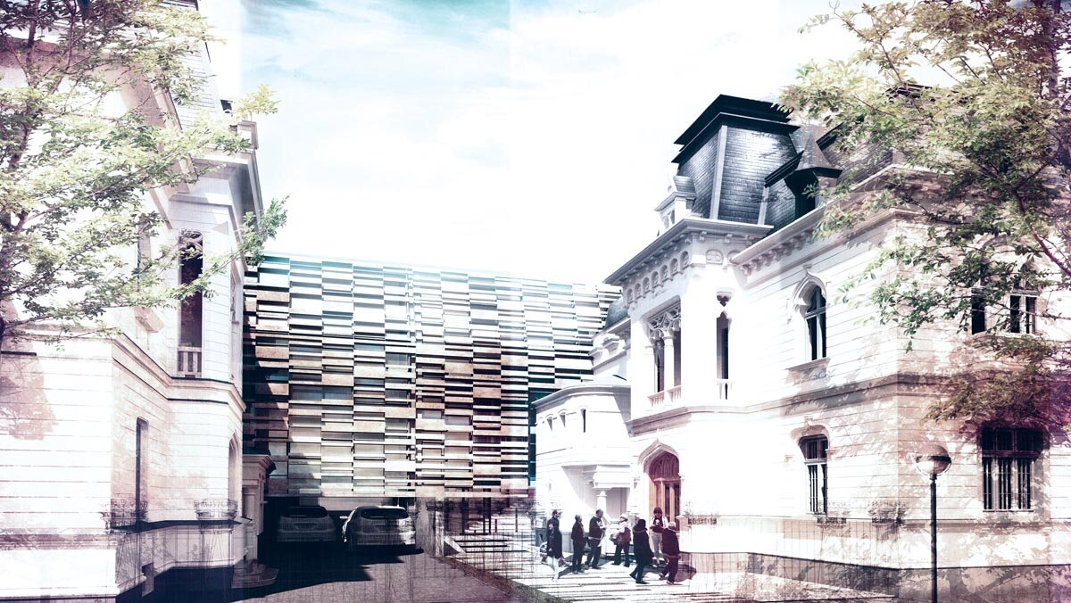 罗马尼亚建筑师协会建筑文化中心扩建项目-127