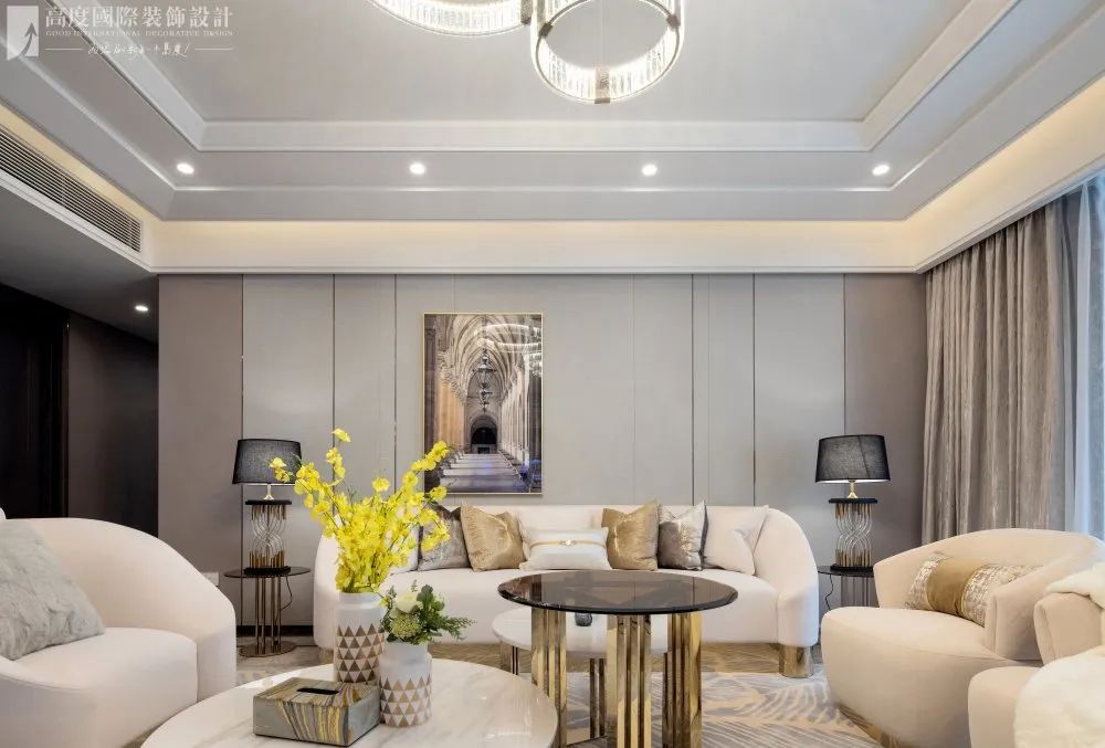 意式新奢华,华发中城荟 240㎡精致生活空间丨中国武汉丨高度国际装饰设计集团武汉公司-23