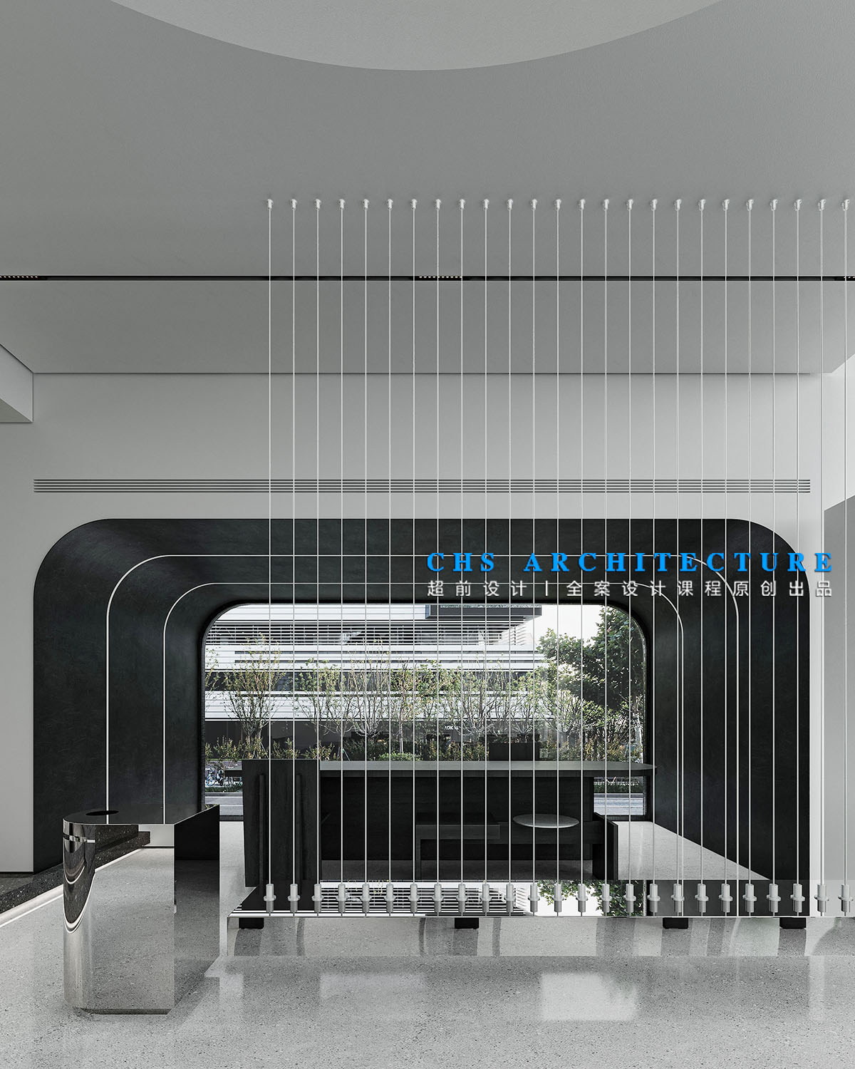 黑白构造 · 蓝瓶咖啡馆原创方案设计丨超前设计（超前创意设计教育）-32