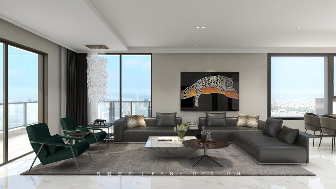 淑女与猎豹 · 成都现代家居设计丨中国成都丨成都凡石空间设计-22