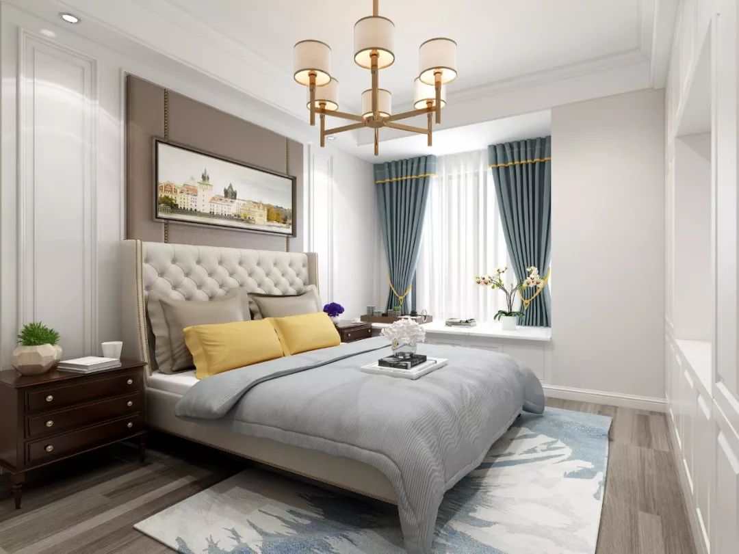 东方城 113㎡简欧风 | 温暖色调与时尚质感的完美融合-65