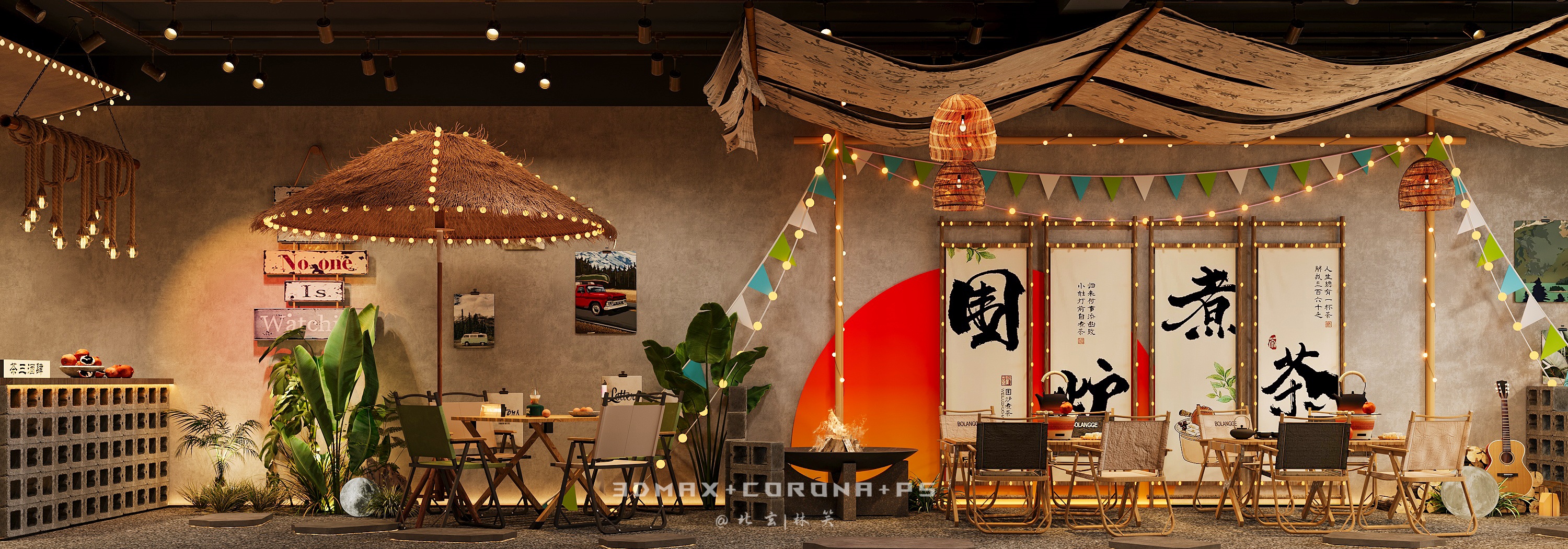 在晚风里与惬意共舞：一家露营风酒馆的治愈哲学-1