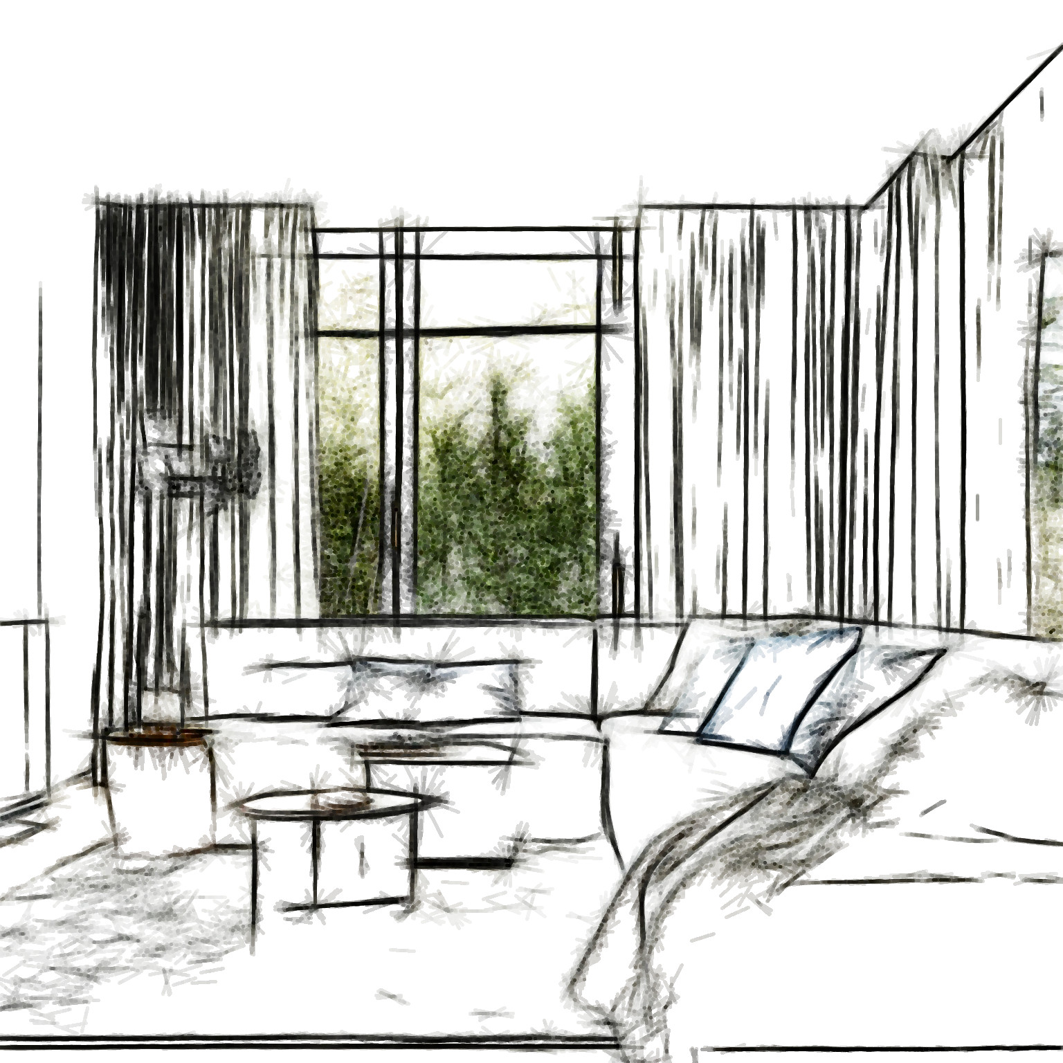 建筑草图丨Bozelos Panagiotis-10