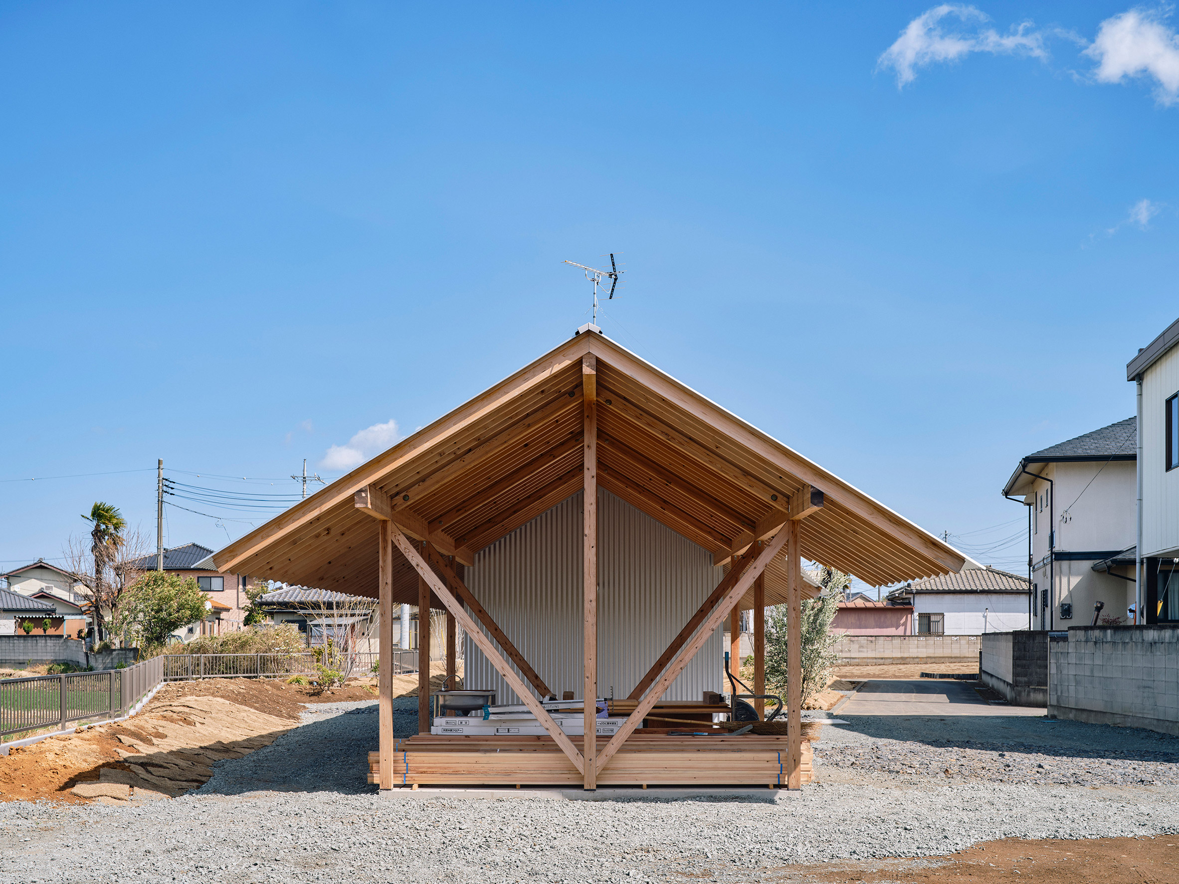 一座未完工的房子丨日本群马丨Kraft Architects-13