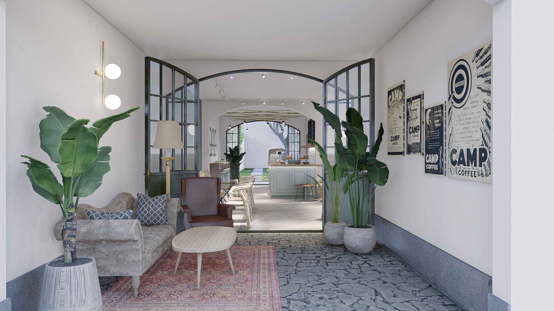 CAFETERIA EN VIVIENDA PATRIMONIO 外摆-1