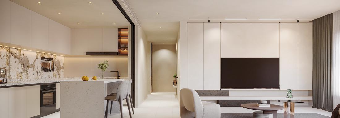 觅光大宅门 · 现代简约风格精致家居设计-6