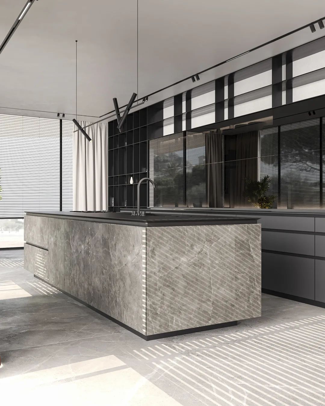 轻奢大平层 · 单身男士的温馨之家丨乌克兰基辅丨NOM BUREAU-8