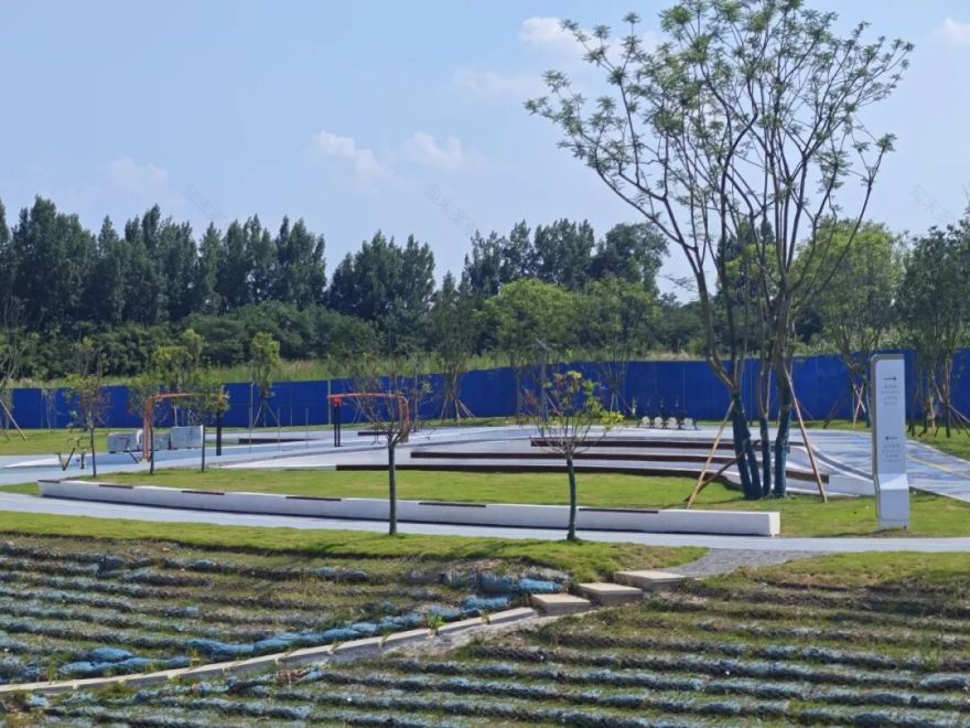 四川天府新区大湖堰项目竣工,市市政交通院治水患、添绿意、迎世运-14