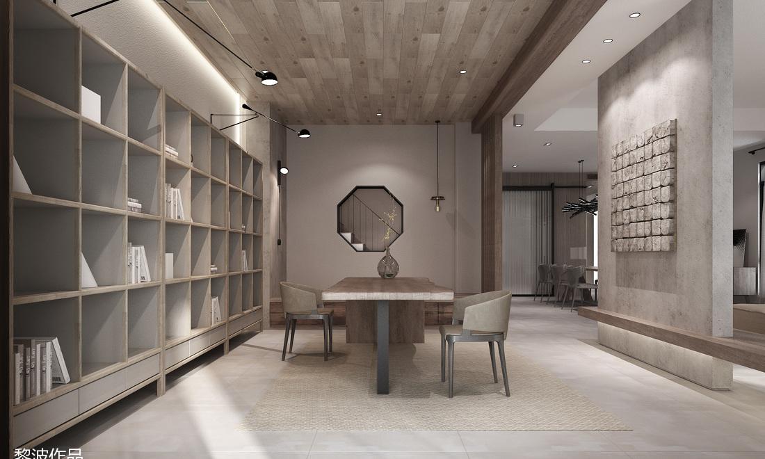 黎波设计作品 | 自然漫步，现代写意空间-15