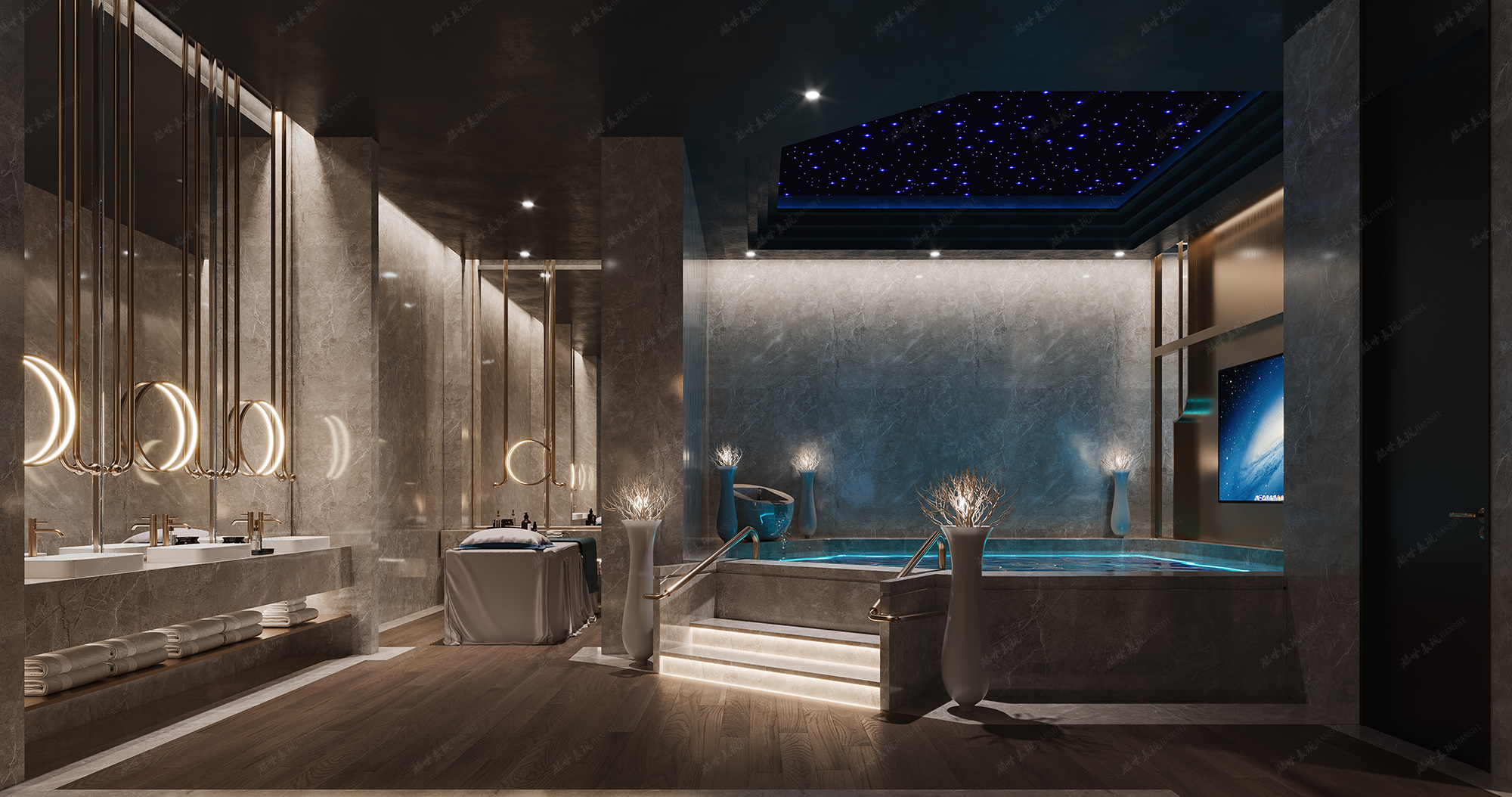 新中式足浴会所一瀚世表现-7