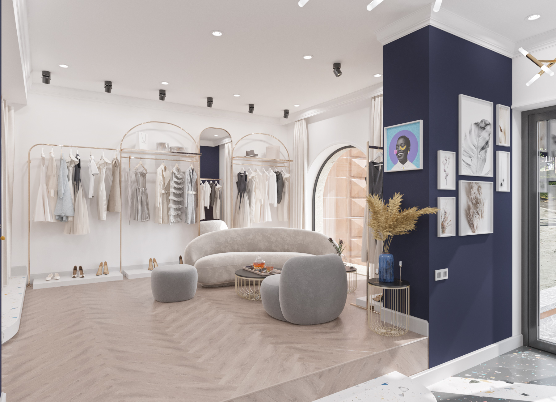 Clothing store and tailoring shop.-0