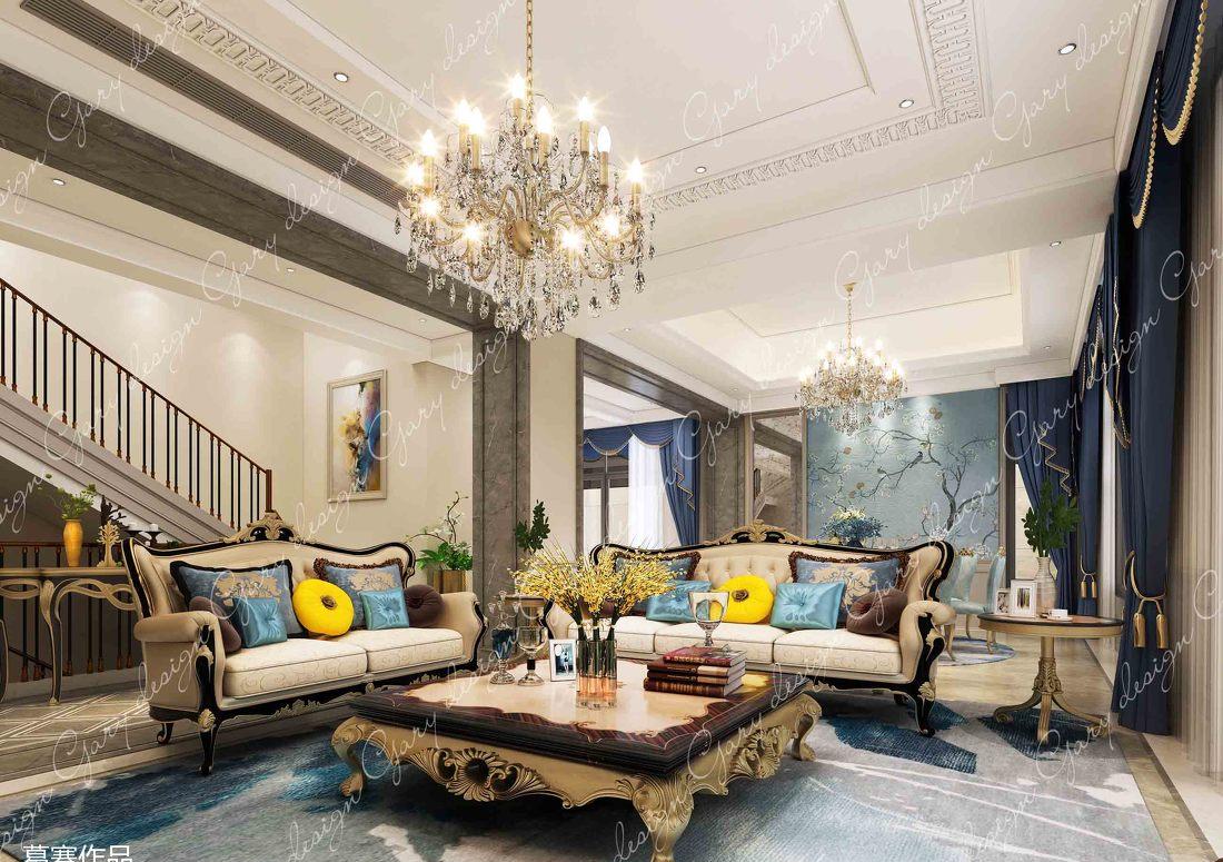 欧式新古典风格下的简约别墅生活-10