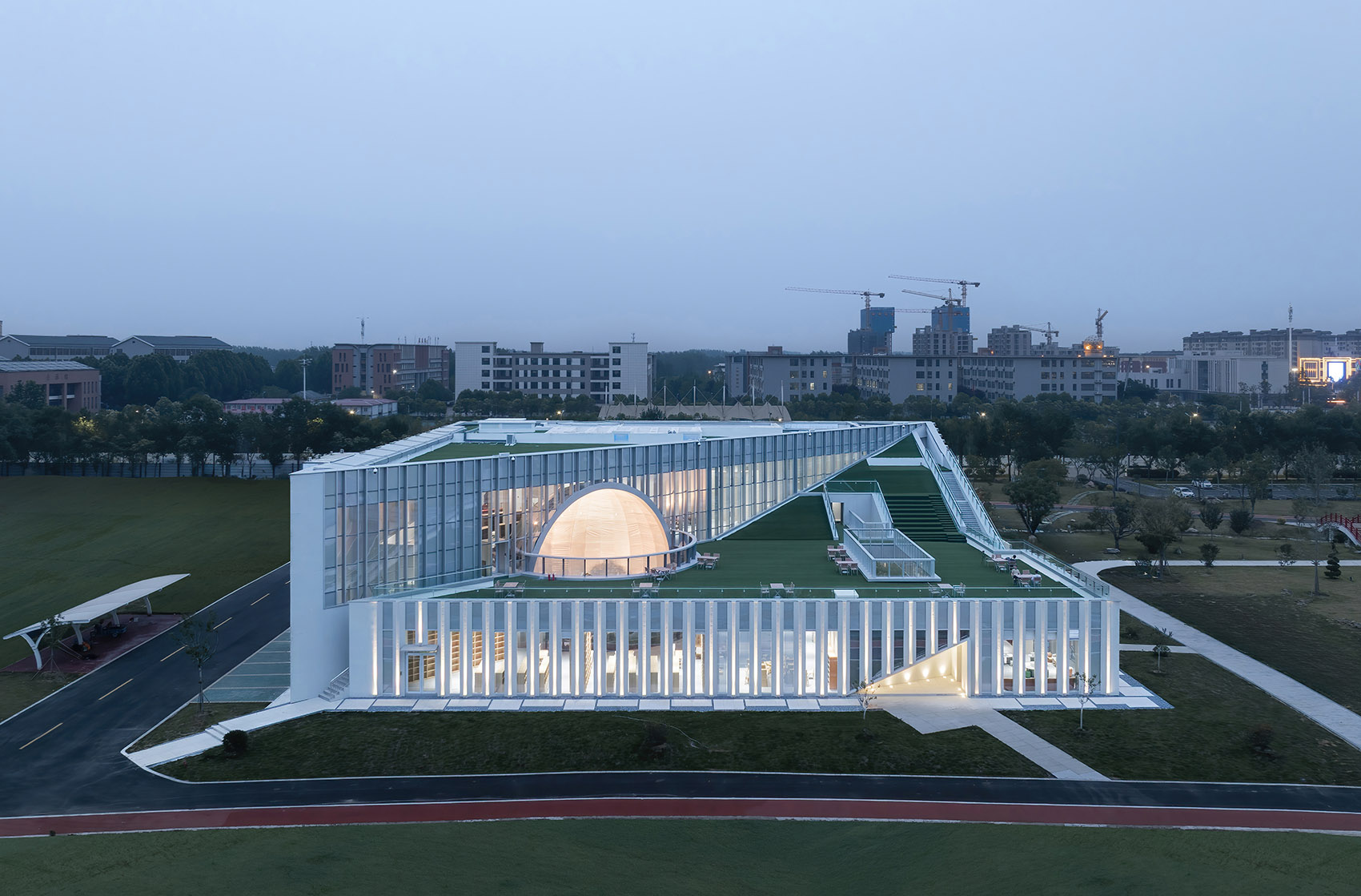 台儿庄区图书馆丨中国枣庄丨同圆设计集团股份有限公司-3