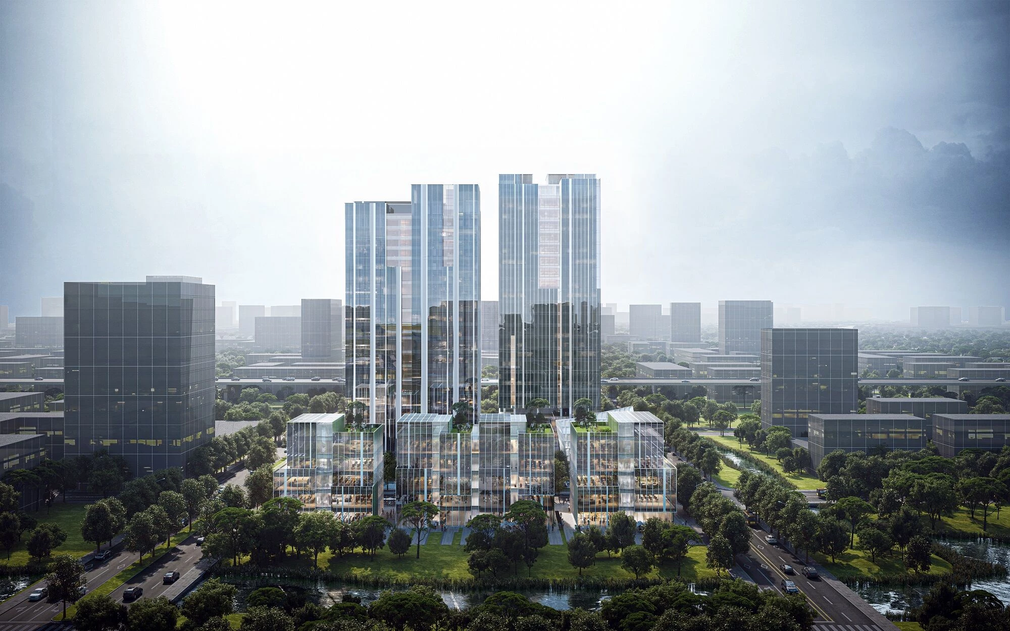 广州南沙创新港项目丨中国广州丨Aedas-15