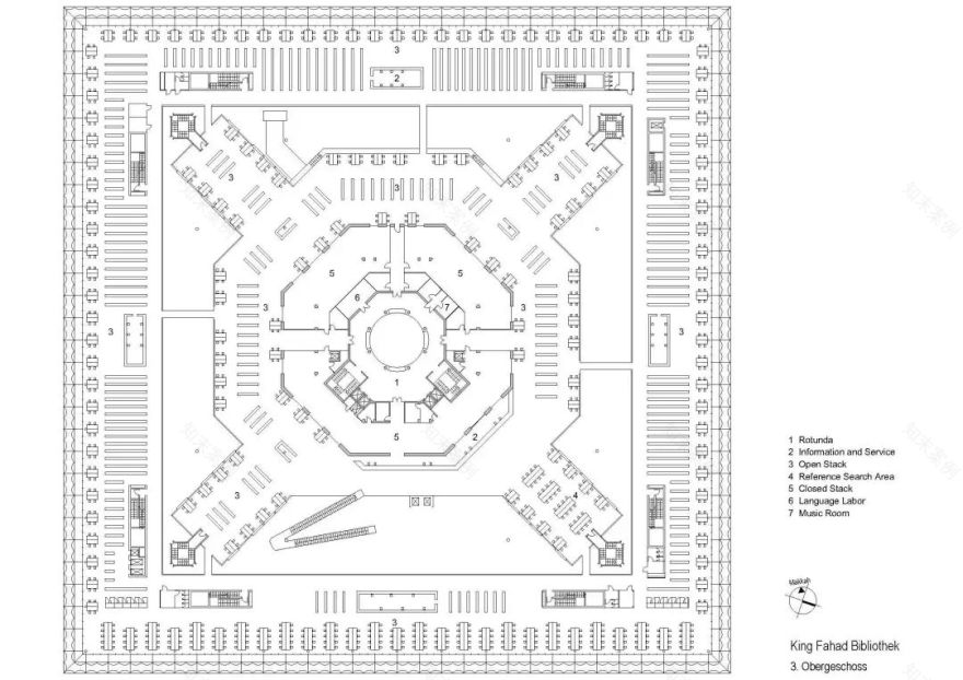 沙特国王图书馆丨沙特阿拉伯利雅得丨盖博建筑设计事务所-56