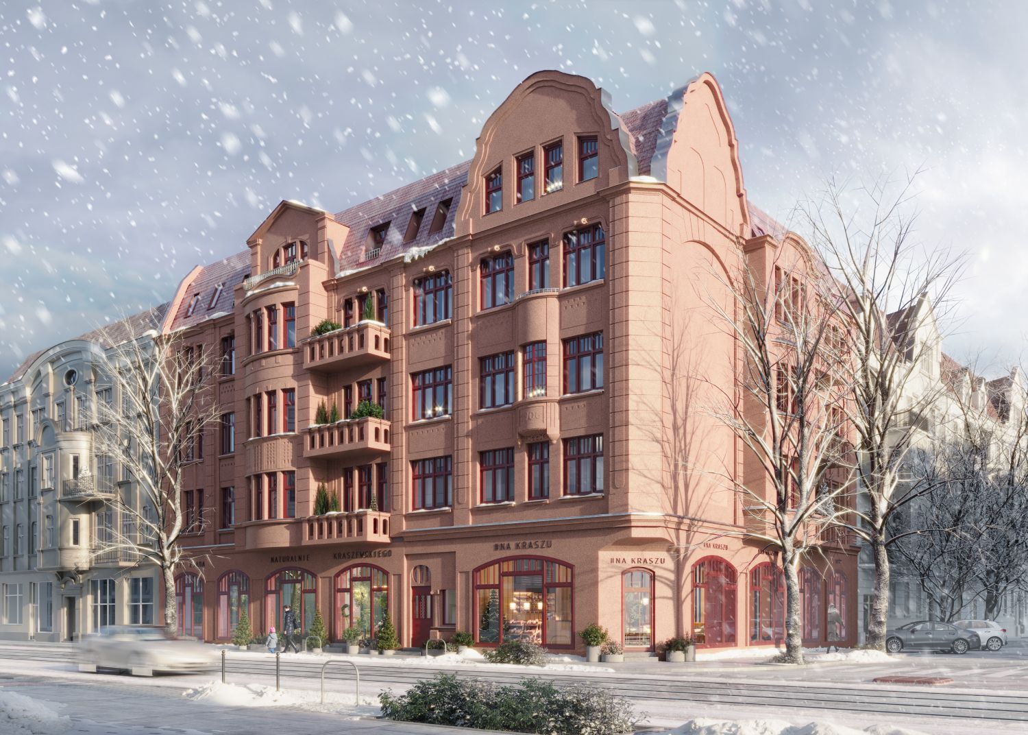 Przy Kraszewskiego 17号公寓现代化改造项目丨波兰波兹南-30