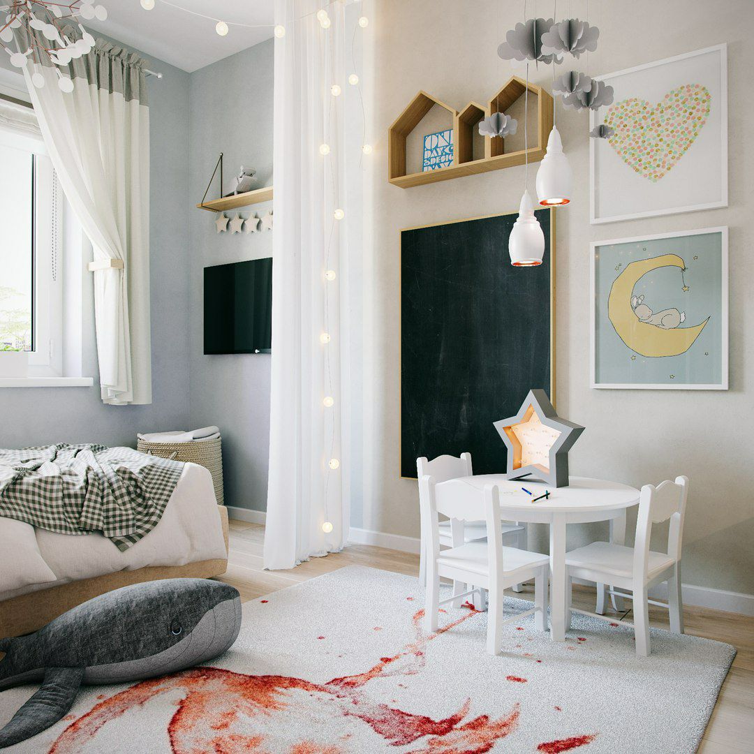 双人间与单人间儿童房设计解析-41