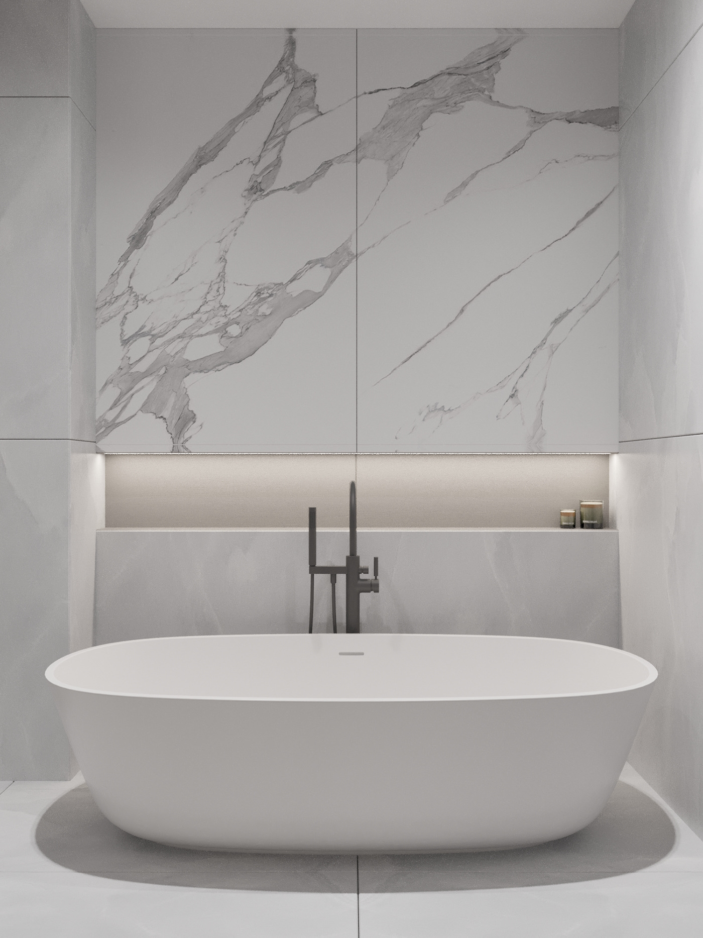 125平，现代简约空间设计                     -10