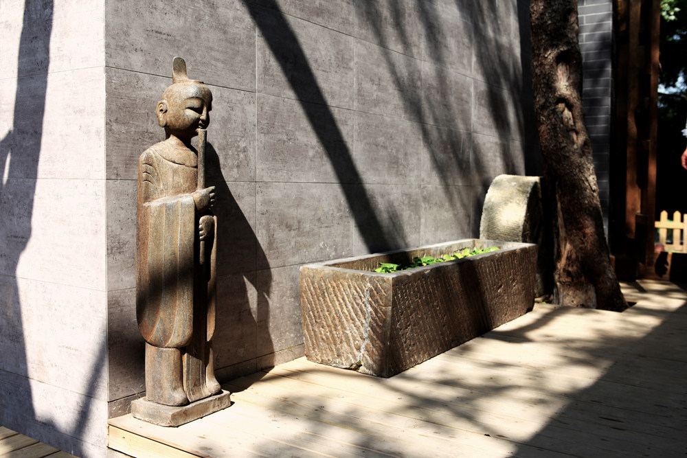 两颗枣树的中式禅意空间-5