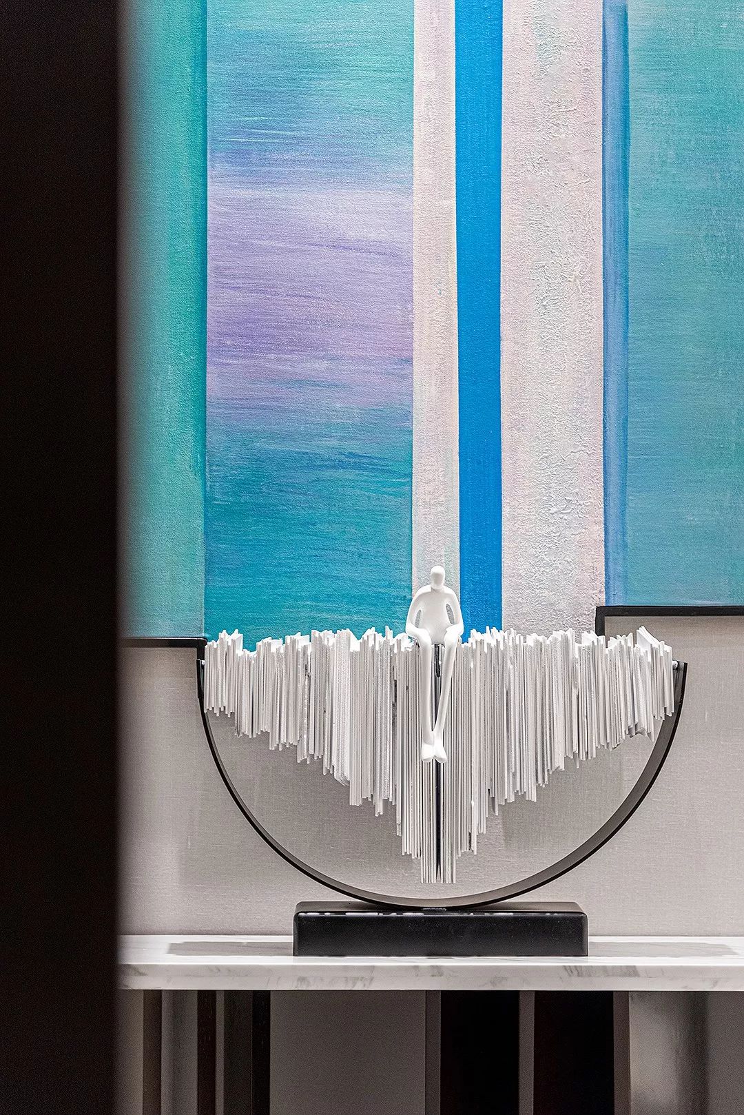 水乡儒雅 | 荣盛甪直甫上花园售楼处与样板间设计-1