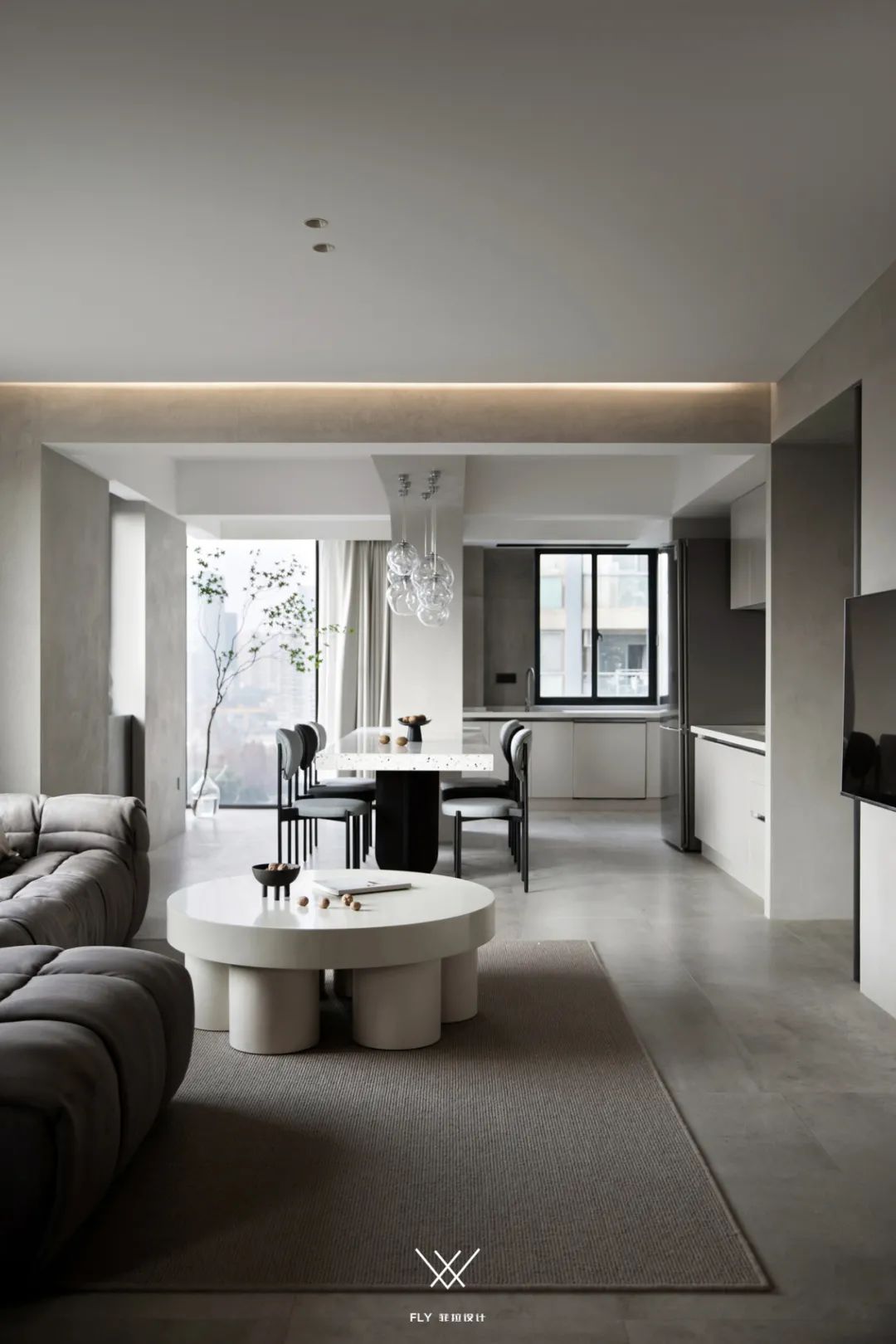 杭州蓝色霞湾 125㎡三室两厅设计丨中国杭州丨菲拉设计-28