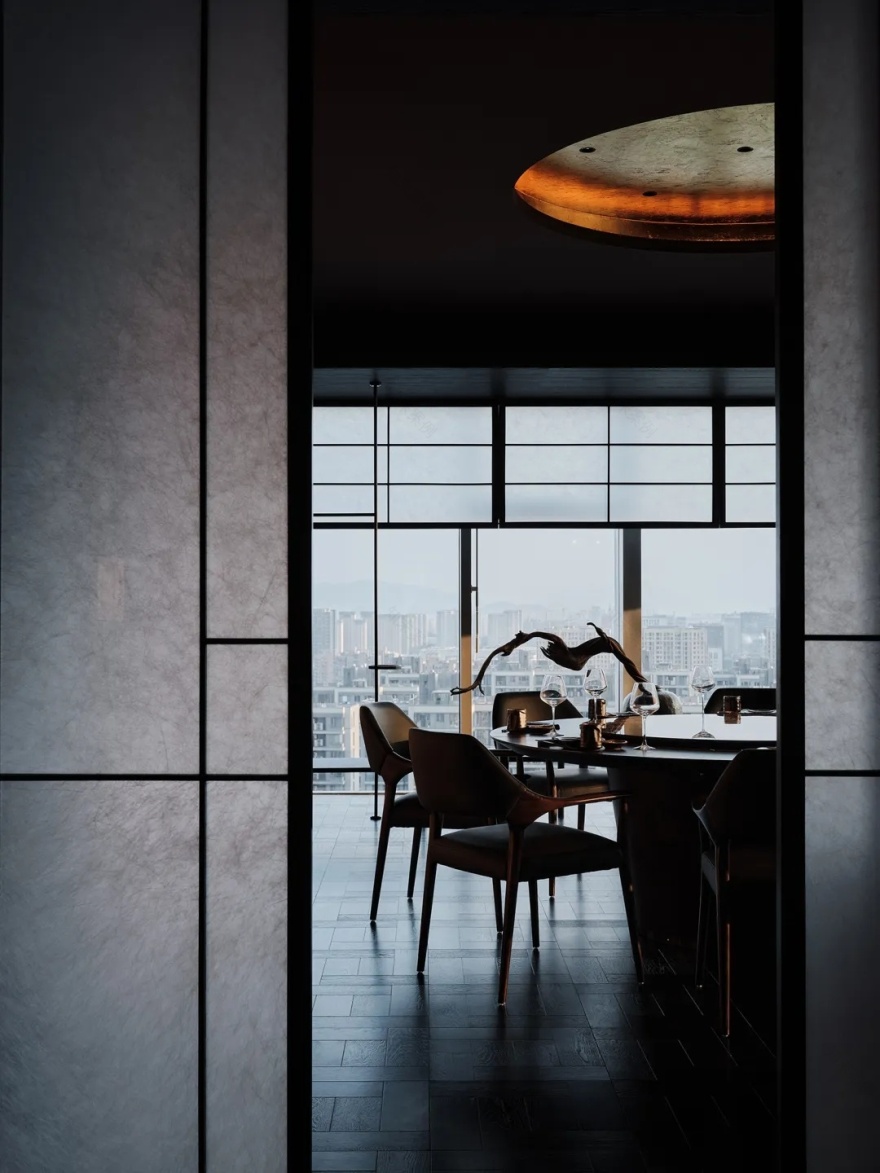 鸣辉正本料理宁波东部店丨中国宁波丨李一设计师事务所-53