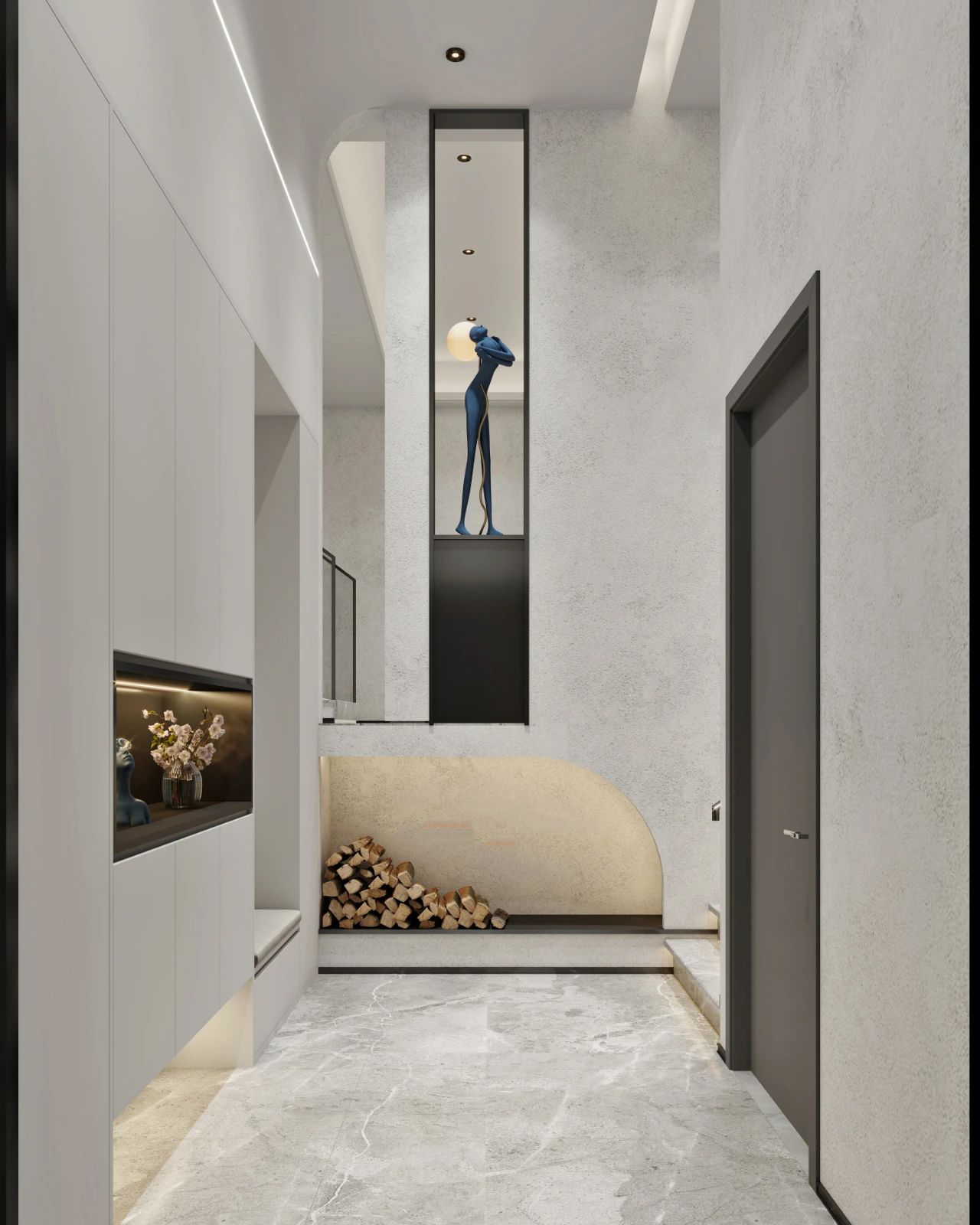 现代简约风格别墅-0