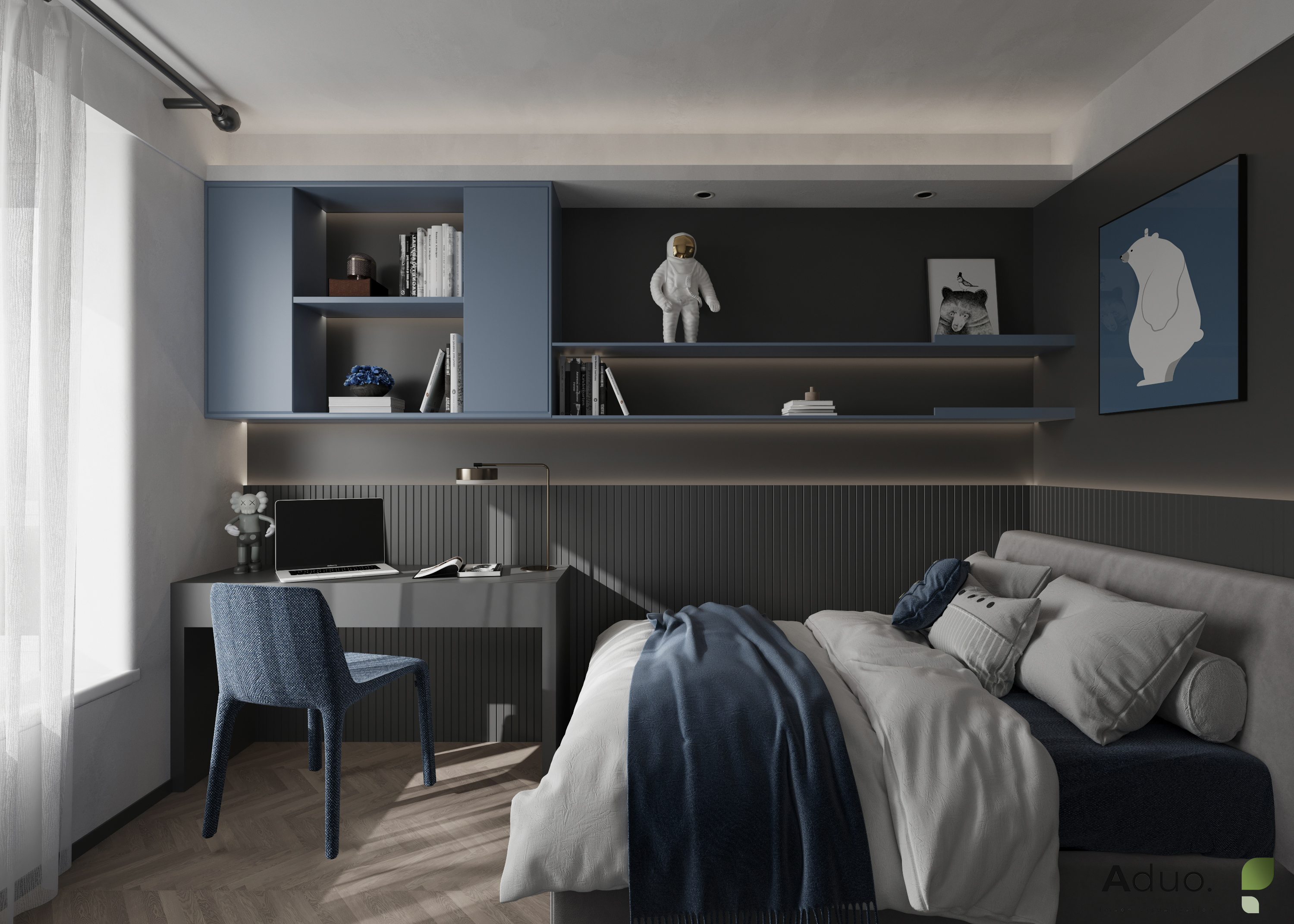 现代平层设计-22