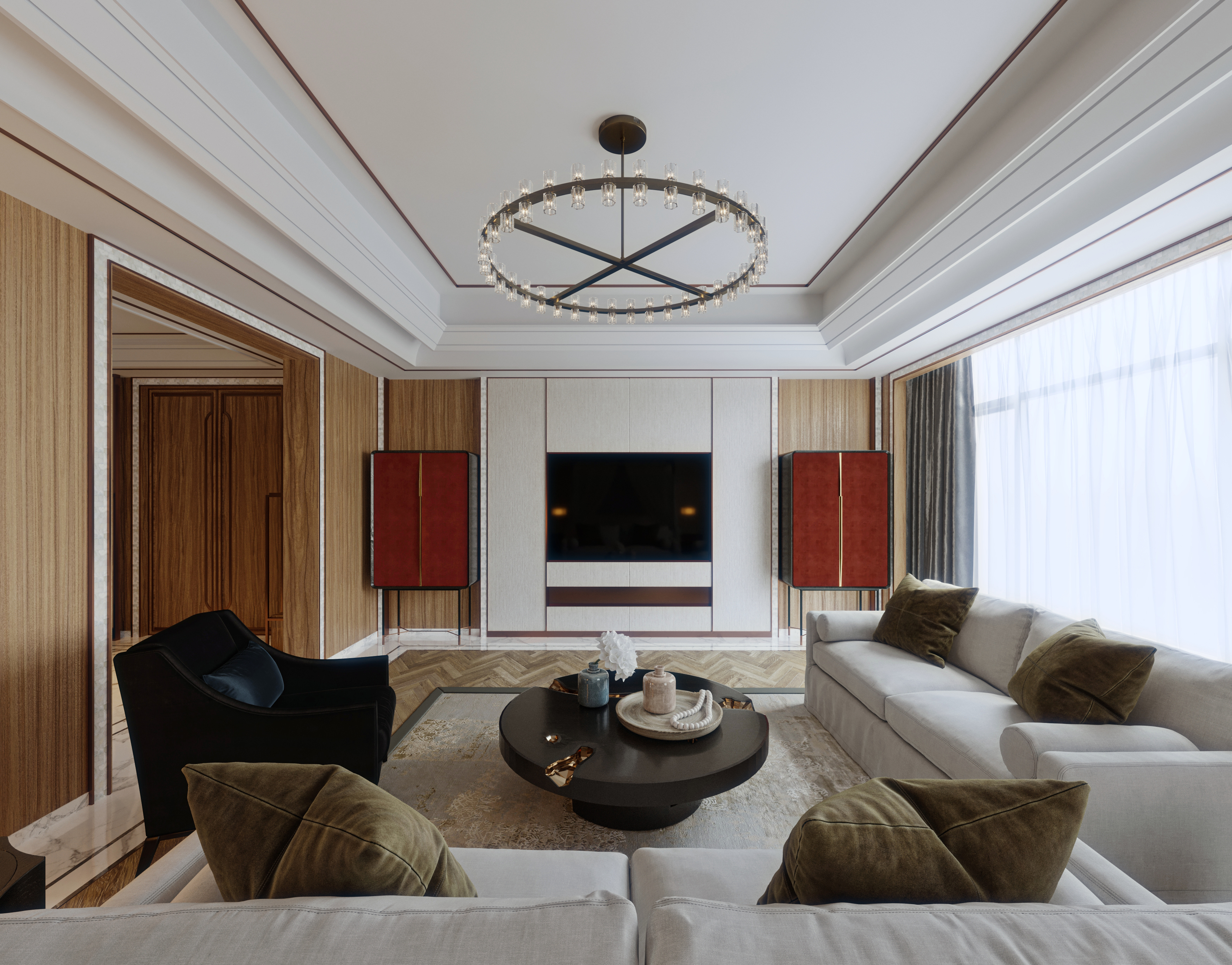 融合传统与现代的 3D 可视化渲染设计-5