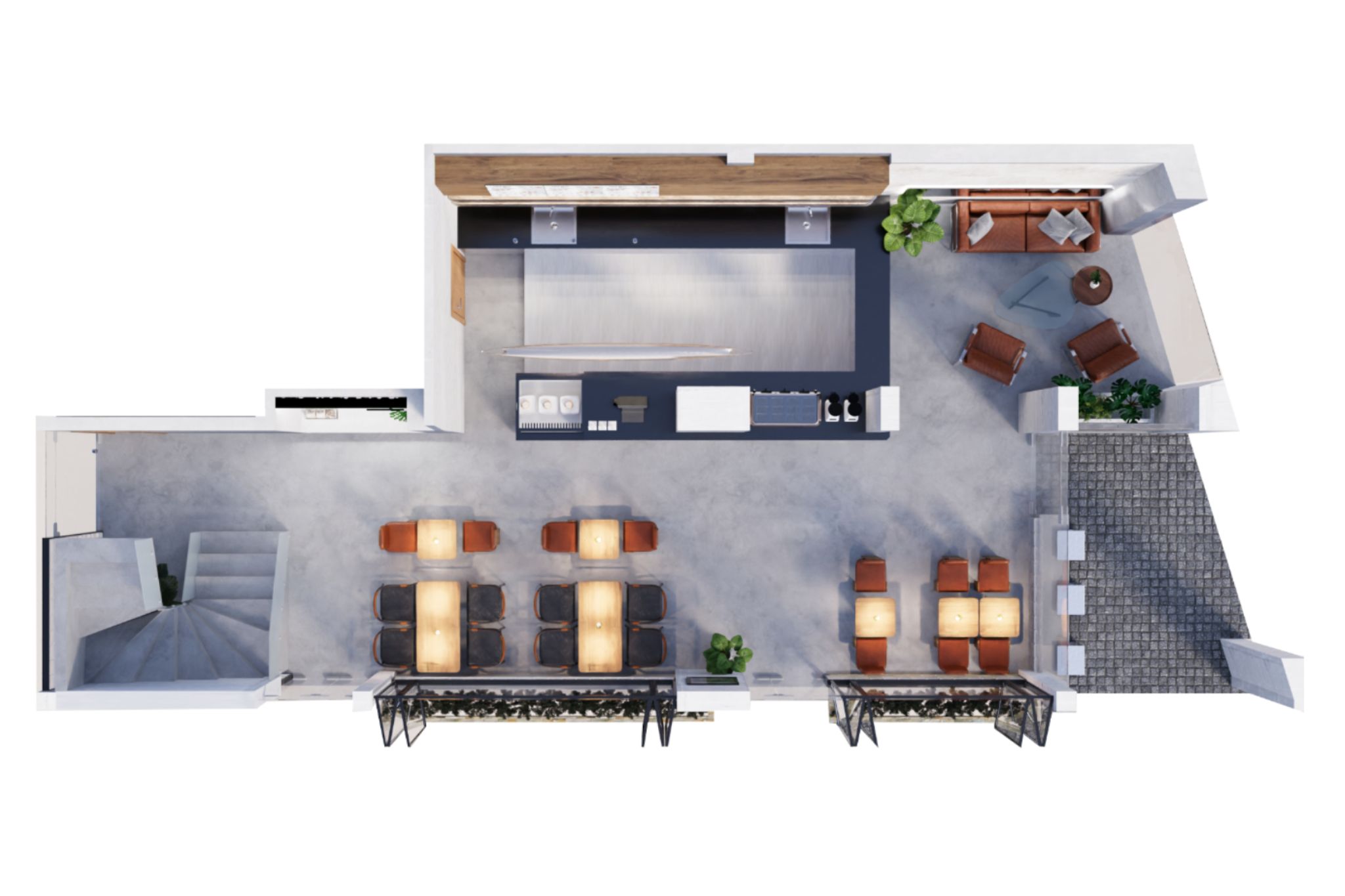 Lacati Cafe咖啡店设计项目丨越南河内丨KenDesign-44