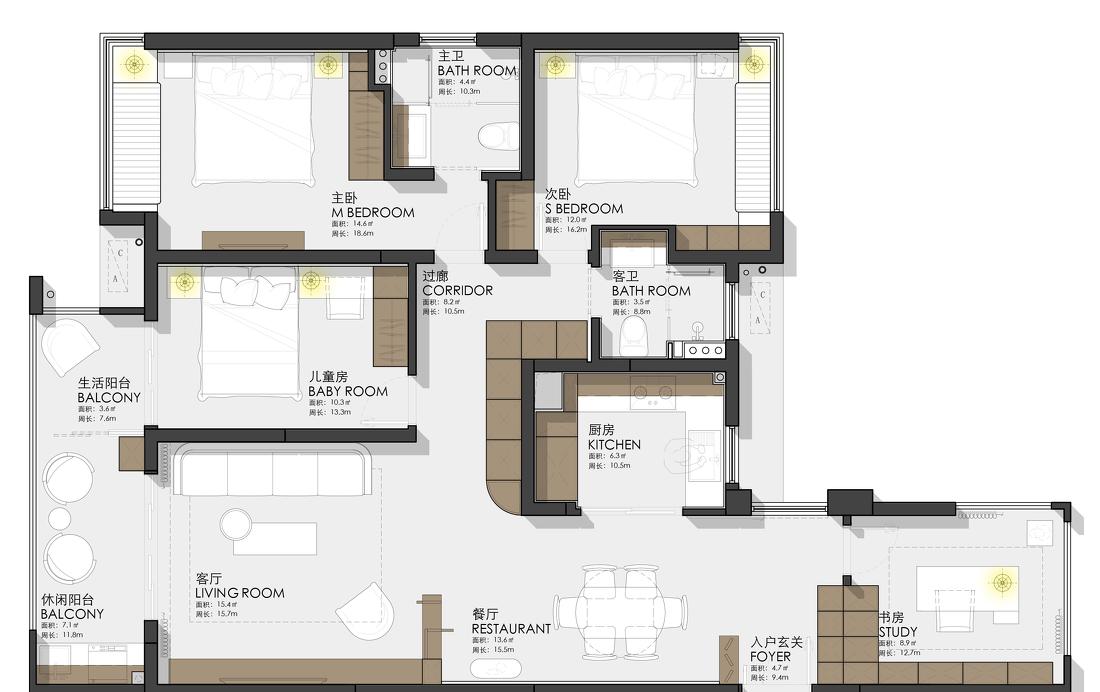 城烟雨一楼台丨中国南通丨璞物(上海)室内设计工程有限公司-16