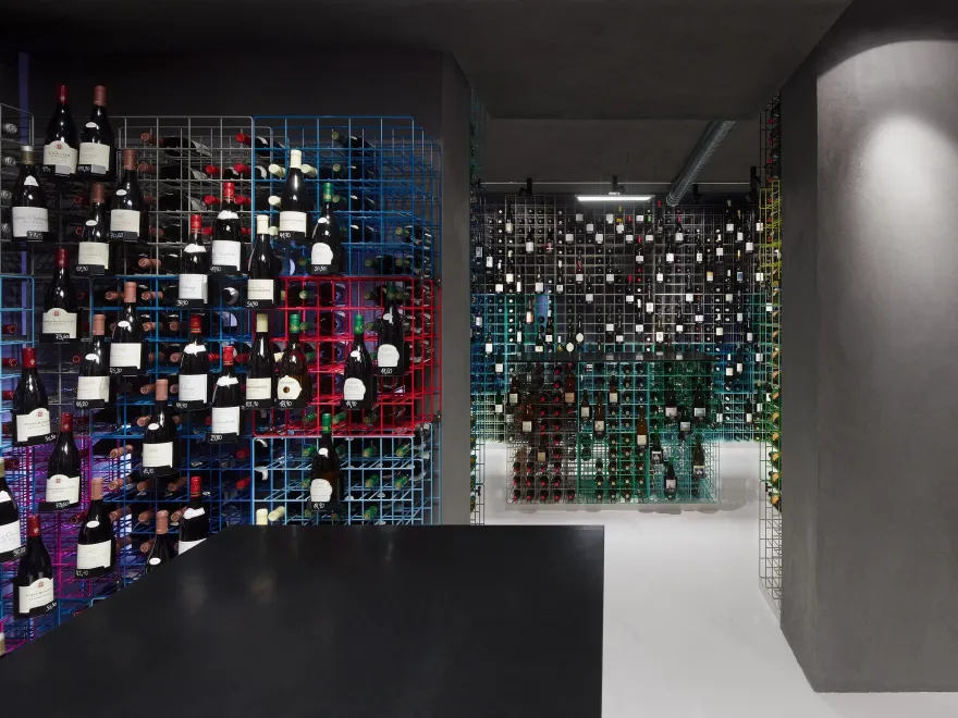 德国现代葡萄酒商店,"网格"创新展示方式-22