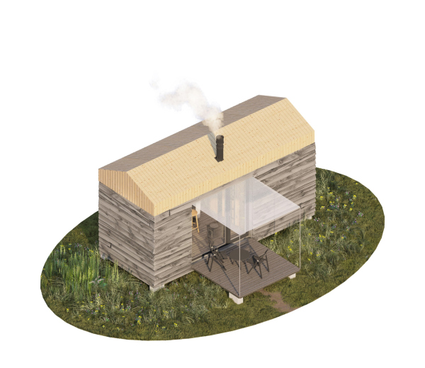 Избушка волонтера（志愿者小木屋）丨АРХДВОР-46