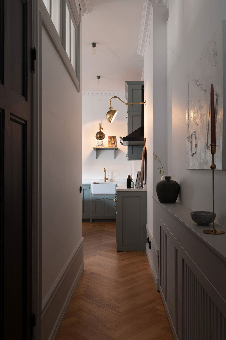 独特的斯堪的纳维亚风格公寓设计-21