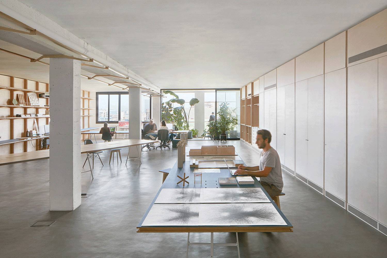 巴塞罗那创意街区CO WORKING  APPAREIL Architectur-1