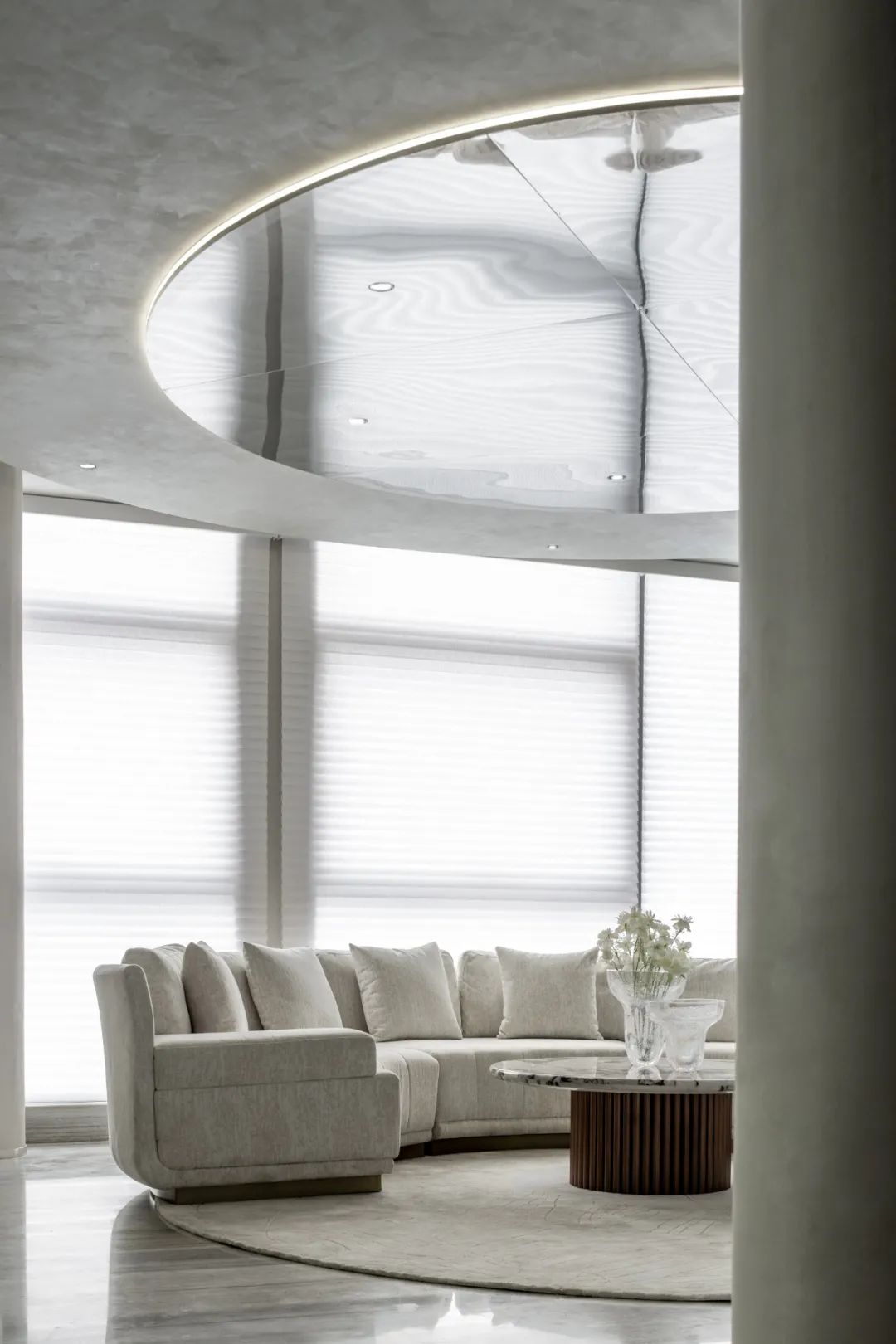 弧形絮语 · 成都赫柏源生物科技美容院设计丨中国成都丨成都尊席装饰工程有限公司-15