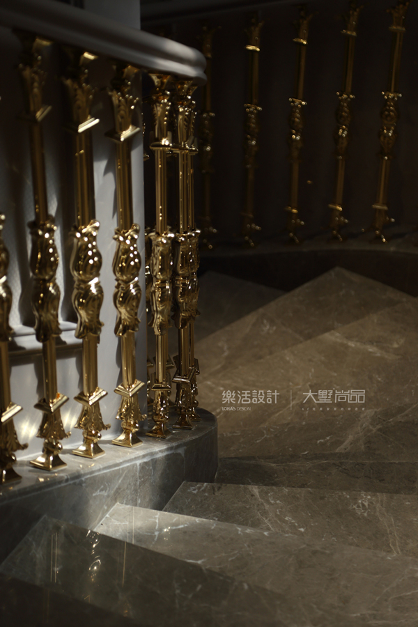 轻奢法式别墅设计丨中国德阳丨樂活設計-15