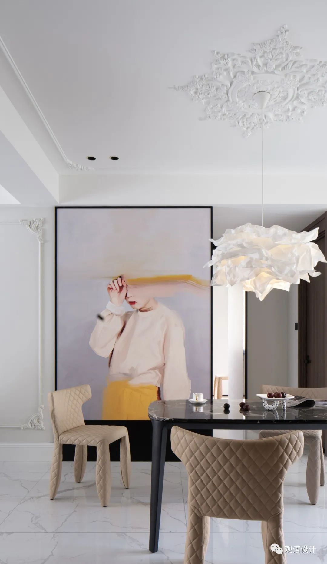 台州文鼎苑 · 法式现代治愈系家居设计丨中国台州丨观诺设计-37