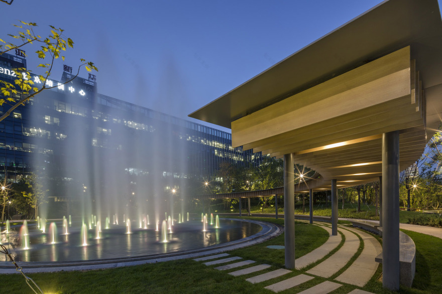 合院中的绿林·利星行中心(北京)景观设计丨中国北京-44