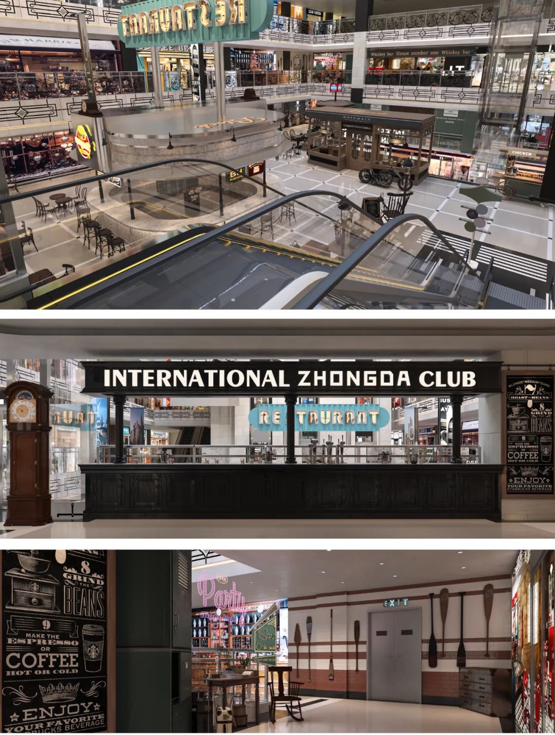 西安中大国际 MORII 复古商业综合体丨中国西安丨上海南瓜先生空间设计事务所 & 硬茧-35