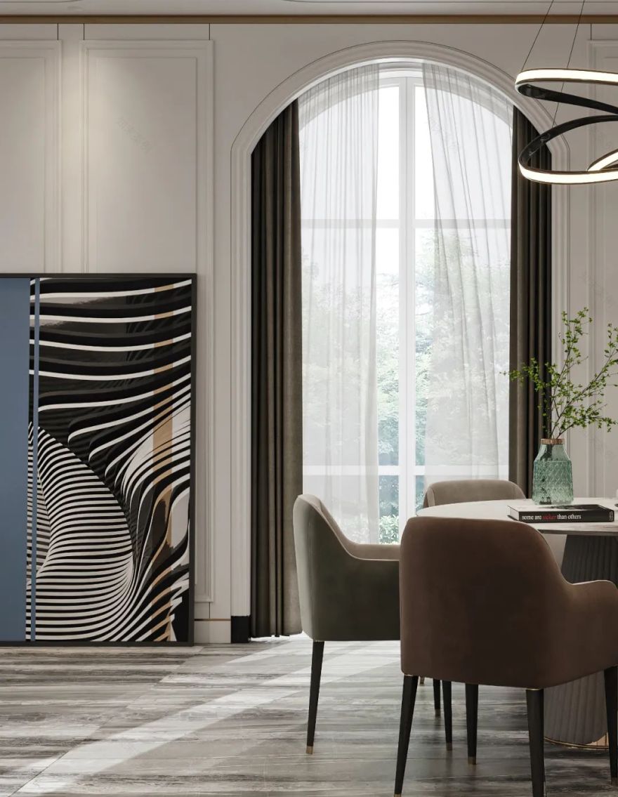 天澜湾现代轻奢艺术空间丨龙庭设计-1