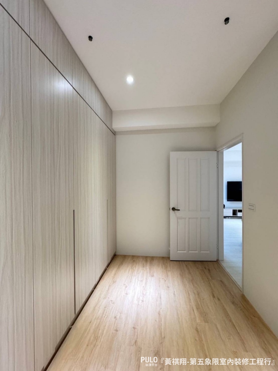 SPC石塑地板高雄21坪中古屋装潢项目丨中国高雄丨第五象限室内装修工程行-27