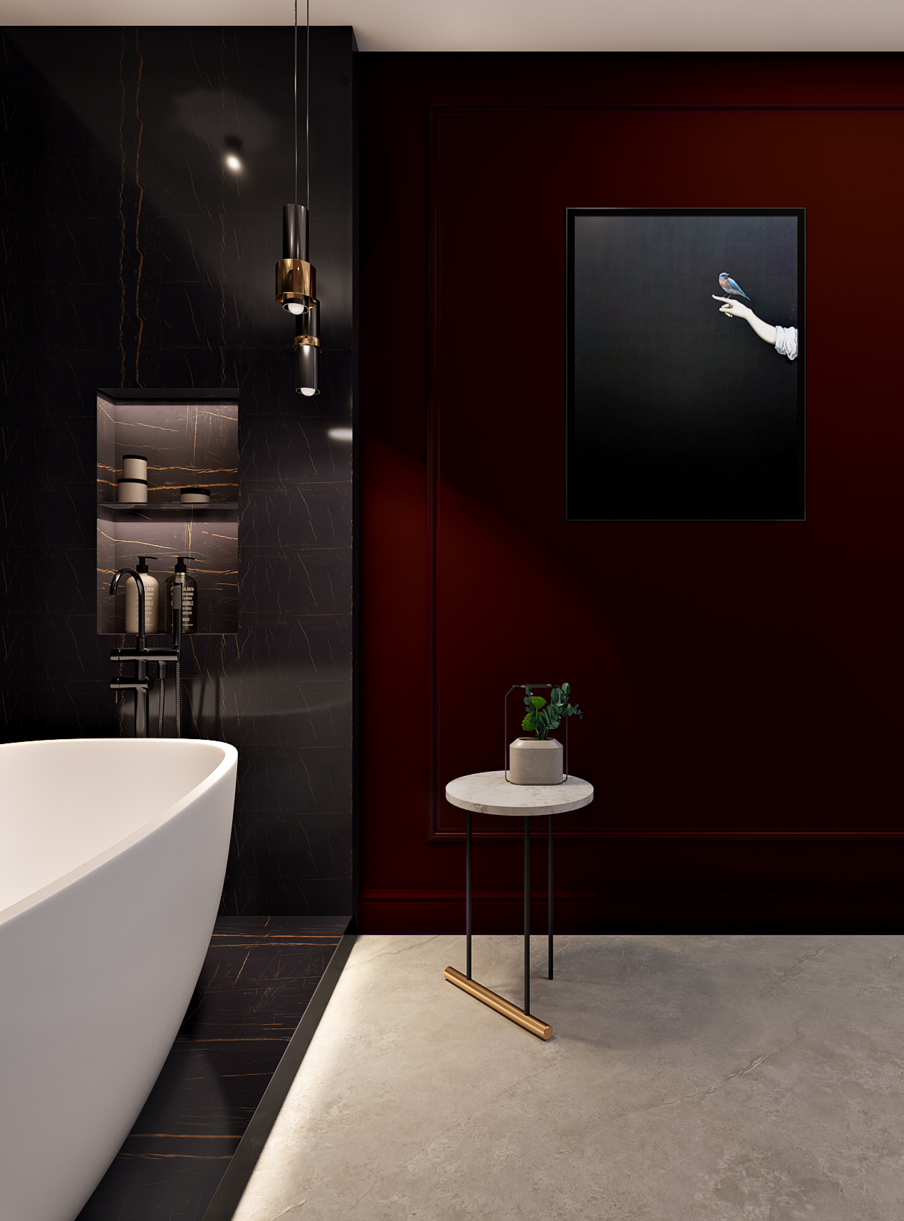 Интерьеры мансарды-10