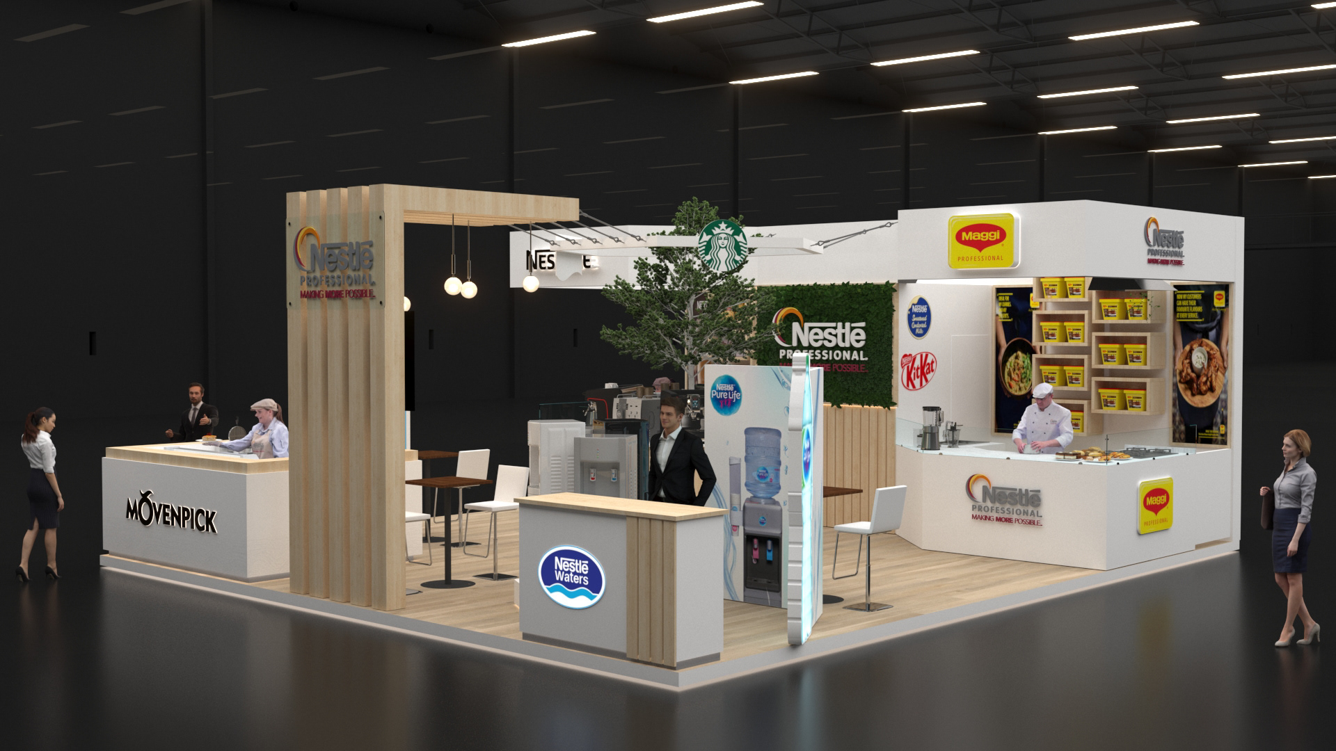 雀巢专业展位丨Purple Rhino Marketing Solutions-20