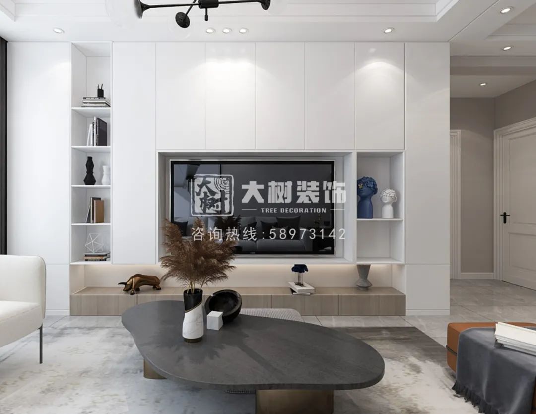 骏赫城 57㎡北欧风,自然光线营造奇妙空间-17