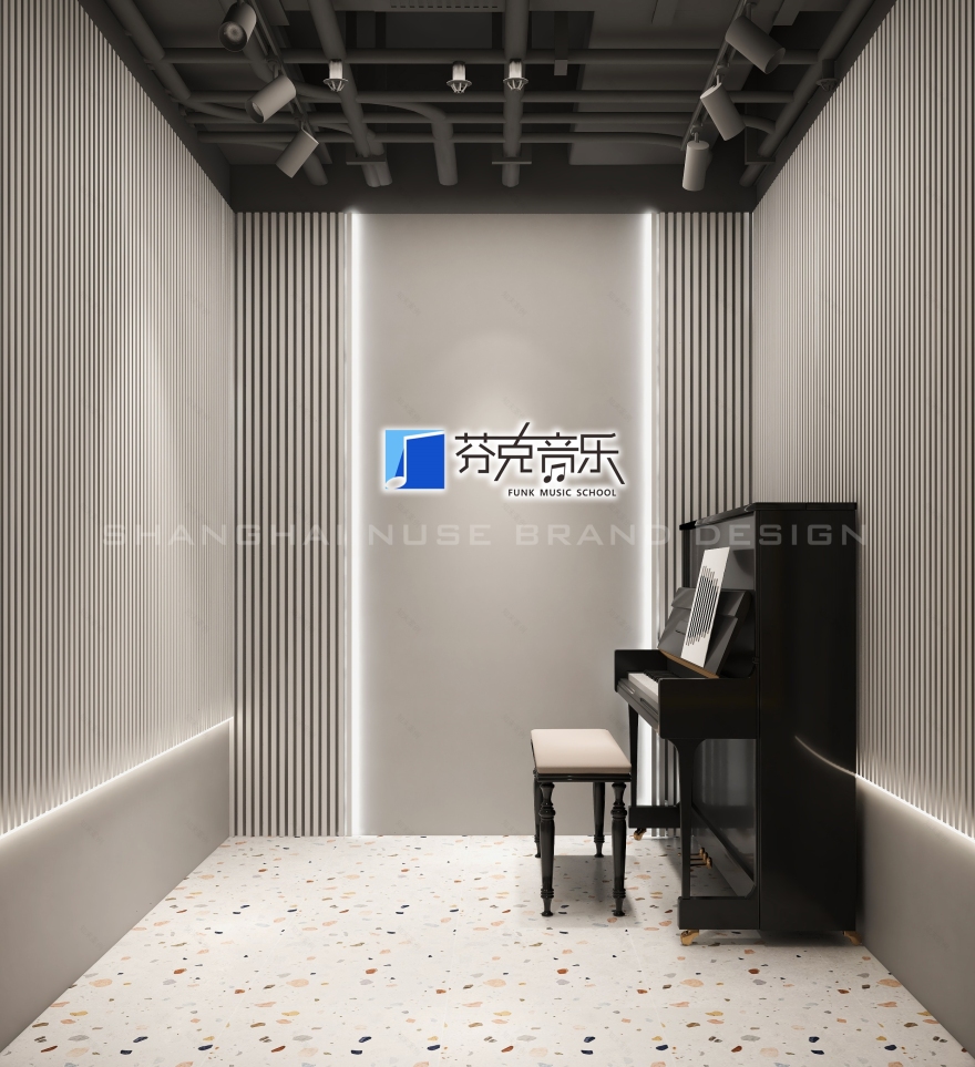 芬克音乐培训机构设计丨木村空间设计有限公司-42